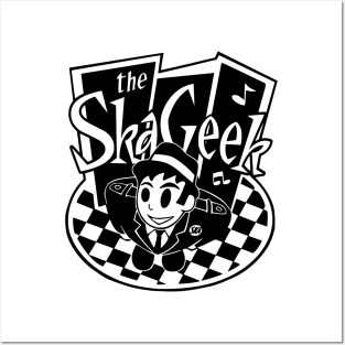 Ska Geek 2 Tone Posters and Art